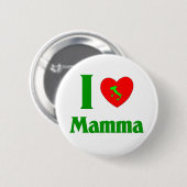 Ik hou van Mamma Ronde Button 5,7 Cm (Voorkant /achterkant)