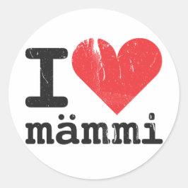 Ik hou van Mämmi Sticker