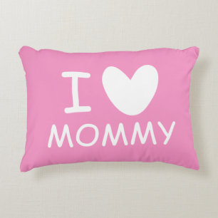 Ik hou van mammie cute accent kussen voor baby nur