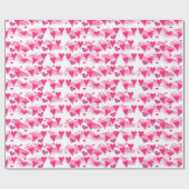 Ik hou van mammie en papa verpakkingspapier cadeaupapier (Vlak)