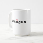 Ik hou van Managua Koffiemok (Voorkant links)
