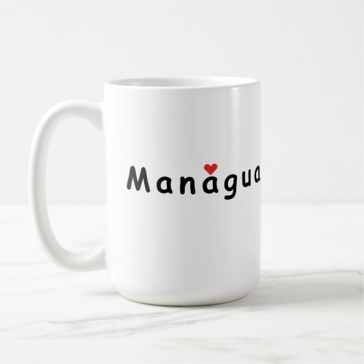 Ik hou van Managua Koffiemok (Links)