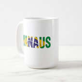 Ik hou van Manaus Koffiemok (Voorkant links)