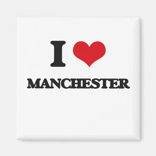 Ik hou van Manchester Magneet