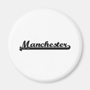 Ik hou van Manchester New Hampshire Classic Design Magneet