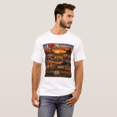 IK HOU van Mandan bij Zonsondergang T-shirt (Voorkant volledig)
