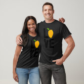 Ik hou van Mango Sweet Dabbing Funny Mango Fruit L T-shirt (Unisex)