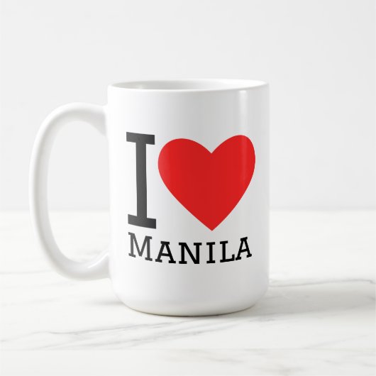 Ik hou van Manila  Koffiemok (Links)
