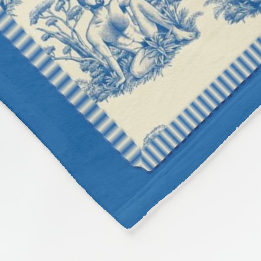 Ik hou van Mannen Fleece Deken (Hoek)