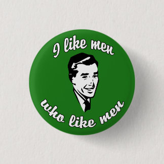 Ik hou van Mannen knop Ronde Button 3,2 Cm