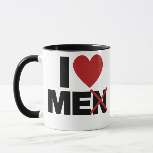 Ik hou van Mannen Mok (Links)