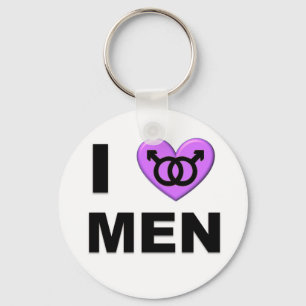 Ik hou van Mannen Sleutelhanger