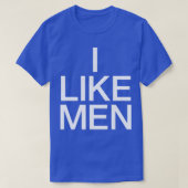 IK HOU VAN MANNEN T-SHIRT (Design voorkant)