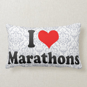 Ik hou van Marathons Kussen