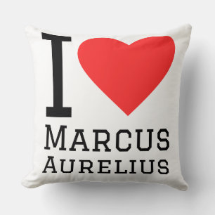Ik hou van Marcus Aurelius Kussen