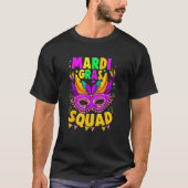 Ik hou van Mardi Gras Mardi Gras Squad T-shirt (Voorkant)
