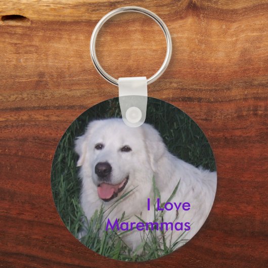 Ik hou van Maremmas Sleutelhanger (Voorkant)