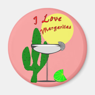 Ik hou van margaritas—Margarita Lovers T-shirts Magneet