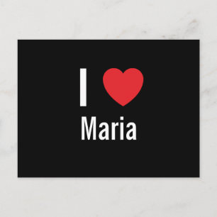 Ik hou van Maria Briefkaart
