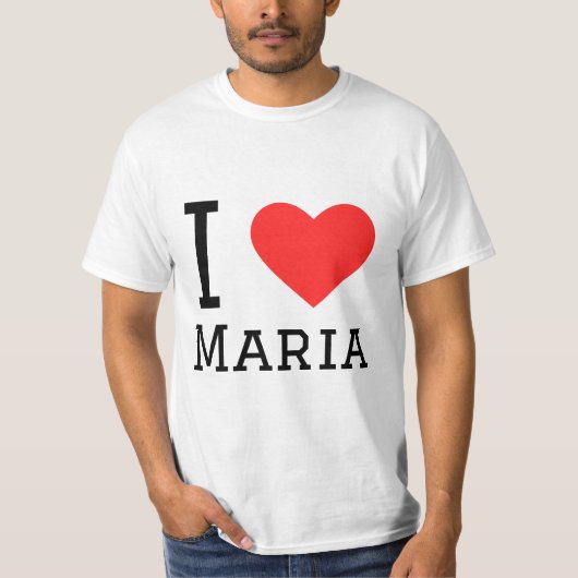 Ik hou van Maria T-shirt (Voorkant)