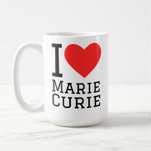Ik hou van Marie Curie Koffiemok