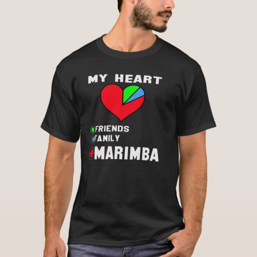 Ik hou van Marimba. T-shirt (Voorkant)