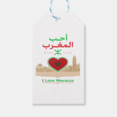 Ik hou van Marokko Cadeaulabel (Voorkant)