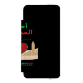 Ik hou van Marokko Incipio iPhone Portemonnee Hoesje (Voorkant Agenda)