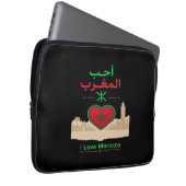 Ik hou van Marokko Laptop Sleeve (Voorkant Rechts)