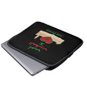Ik hou van Marokko Laptop Sleeve (Voorkant onderkant)