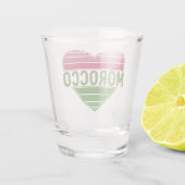 Ik hou van Marokko, Marokkaans hart Shot Glas (Achterkant)
