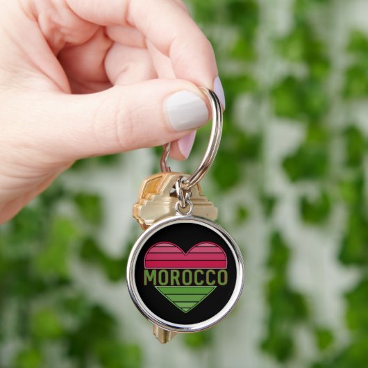 Ik hou van Marokko, Marokkaans hart Sleutelhanger (Hand)