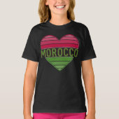 Ik hou van Marokko, Marokkaans hart T-shirt (Voorkant)
