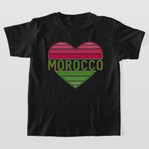 Ik hou van Marokko, Marokkaans hart T-shirt