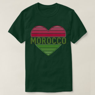 Ik hou van Marokko, Marokkaans hart T-shirt