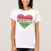 Ik hou van Marokko, Marokkaans hart T-shirt (Voorkant)