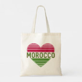 Ik hou van Marokko, Marokkaans hart Tote Bag (Achterkant)