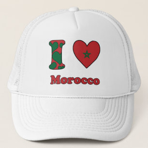 Ik hou van Marokko Trucker Pet
