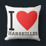 Ik hou van Marseille  Kussen<br><div class="desc">Ik hou van Marseille ,  voor Frankrijk liefhebbers</div>