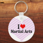 Ik hou van Martial Arts Sleutelhanger (Voorkant)