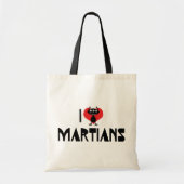 Ik hou van martianen tote bag (Voorkant)