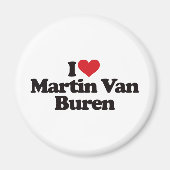 Ik hou van Martin Van Buren Magneet (Voorkant)