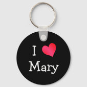 Ik hou van Mary Sleutelhanger (Voorkant)