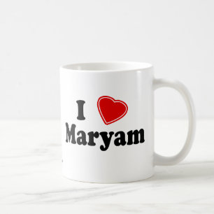 Ik hou van Maryam Koffiemok