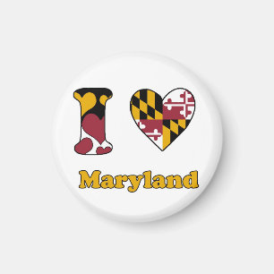 Ik hou van Maryland Magneet