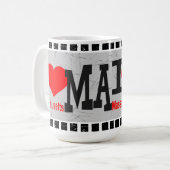 Ik hou van Massachusetts - Mokken (Voorkant links)