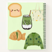 Ik hou van Matcha 🧇🍵🥫 Notitieboek (Achterkant)