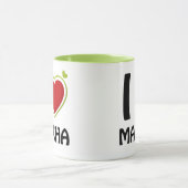 Ik hou van Matcha T-Shirt Mok (Midden)