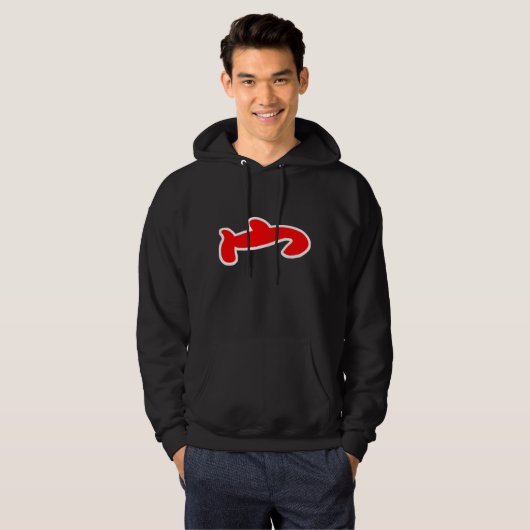 Ik hou van Matsuri, maar het is eigenlijk Satsu Hoodie (Voorkant volledig)