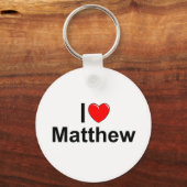 Ik hou van Matthew Sleutelhanger (Voorkant)